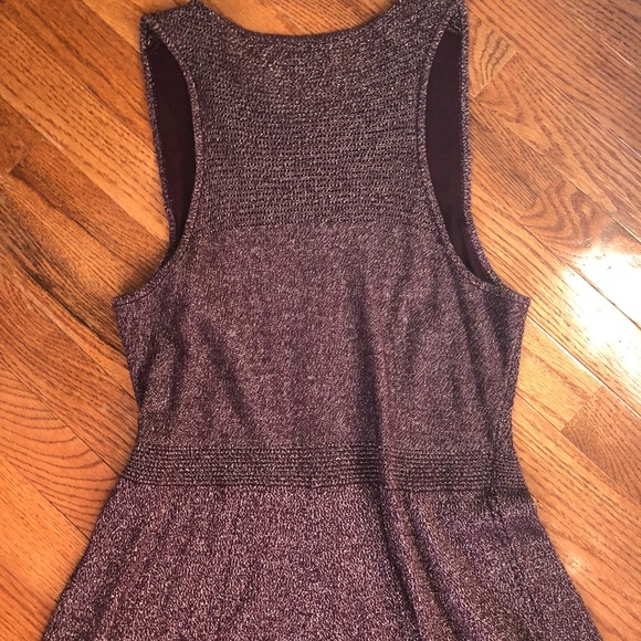 Skater Style Maroon Sparkly Dress (MEDIUM) - Picture 1 of 3